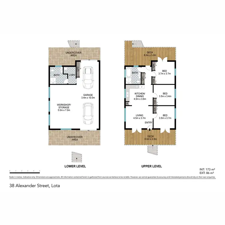 Floorplan of Homely house listing, 38 Alexander Street, Lota QLD 4179