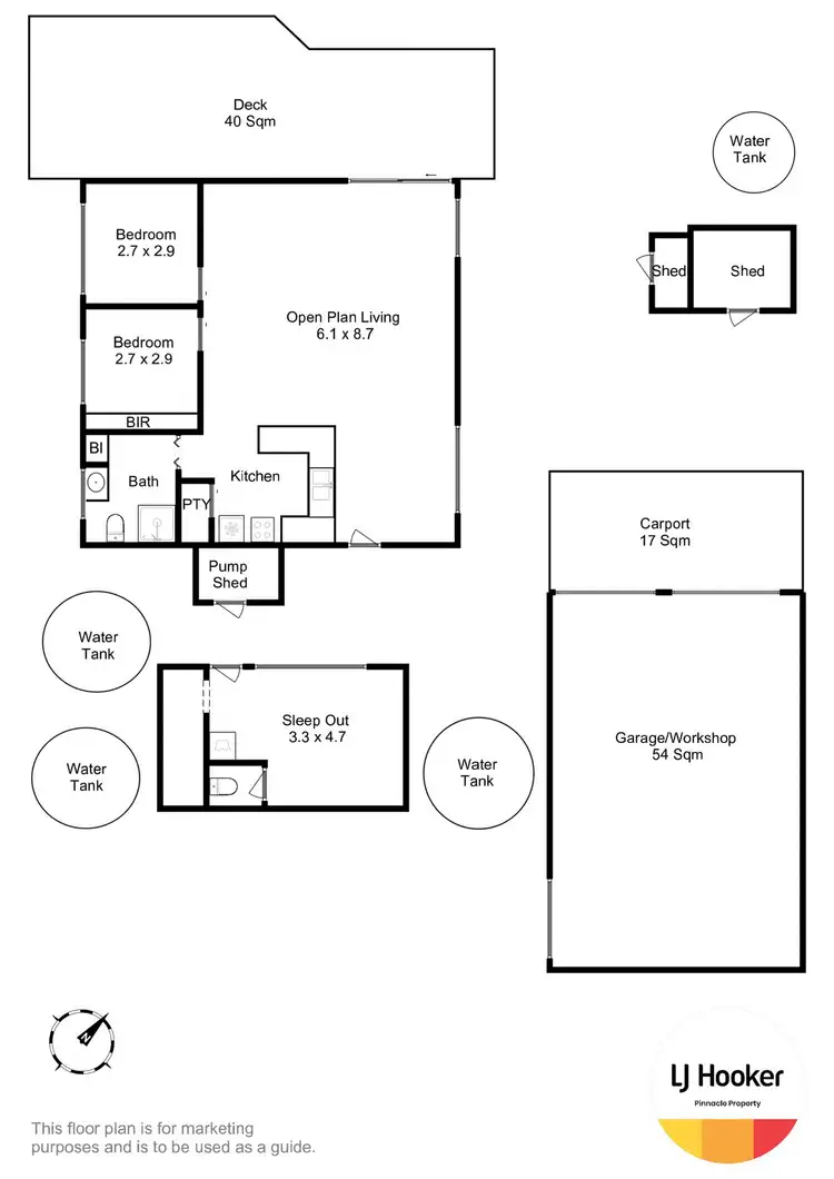 Floorplan of Homely house listing, 18 First Avenue, Dodges Ferry TAS 7173