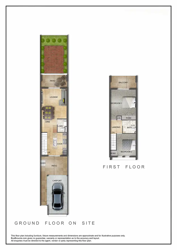 Floorplan of Homely townhouse listing, 27/70 Palm Circuit, Ross NT 873