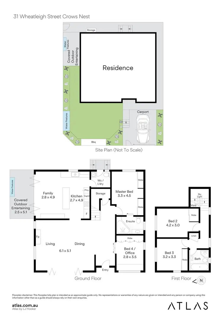 Floorplan of Homely house listing, 31 Wheatleigh Street, Crows Nest NSW 2065