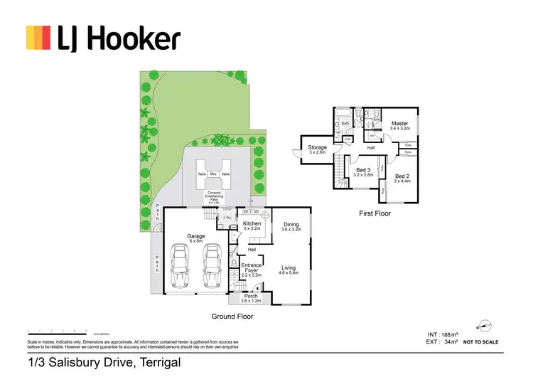 Floorplan of Homely townhouse listing, 1/3 Salisbury Drive, Terrigal NSW 2260