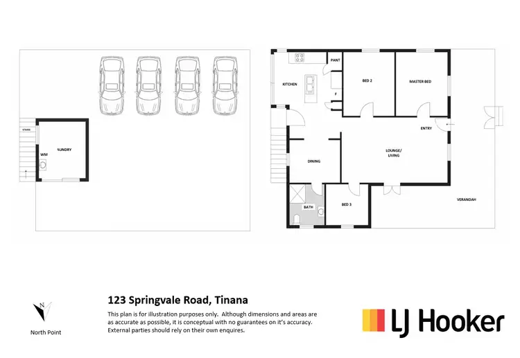 Floorplan of Homely rural property listing, 123 Springvale Road, Tinana QLD 4650