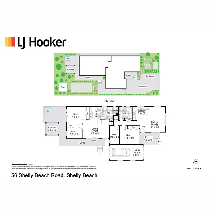Floorplan of Homely house listing, 56 Shelly Beach Road, Shelly Beach NSW 2261