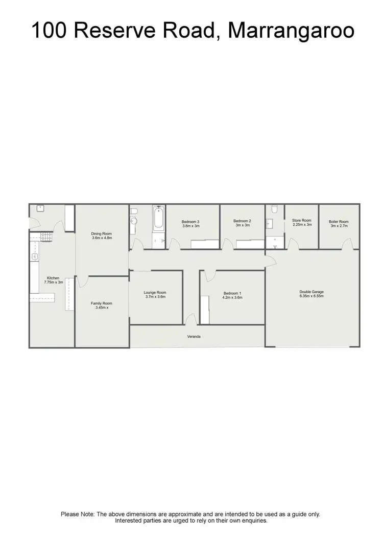 Floorplan of Homely rural property listing, 100 Reserve Road, Marrangaroo NSW 2790