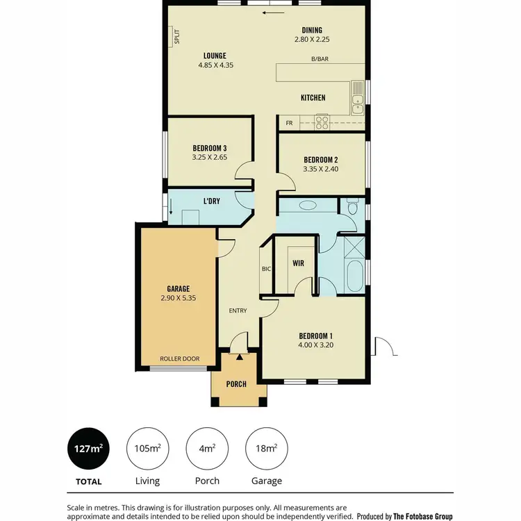 Floorplan of Homely house listing, 13B Clement Grove, Burton SA 5110