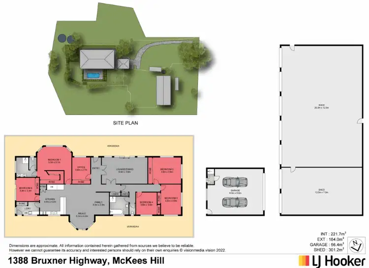 Floorplan of Homely house listing, 1388 Bruxner Highway, Mckees Hill NSW 2480