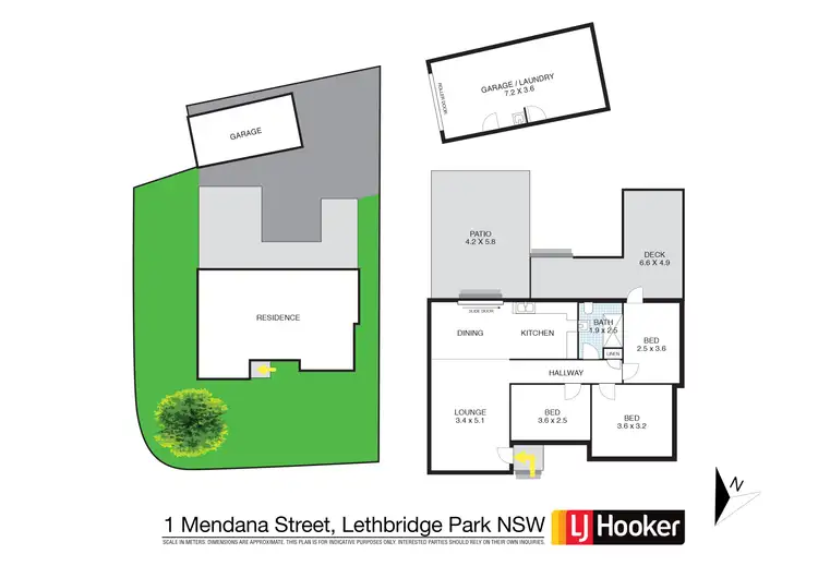 Floorplan of Homely house listing, 1 Mendana Street, Lethbridge Park NSW 2770