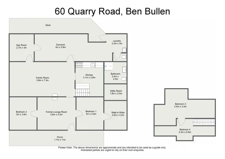 Floorplan of Homely rural property listing, 60 Quarry Road, Ben Bullen NSW 2790