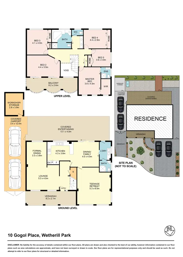 Floorplan of Homely house listing, 10 Gogol Pl, Wetherill Park NSW 2164