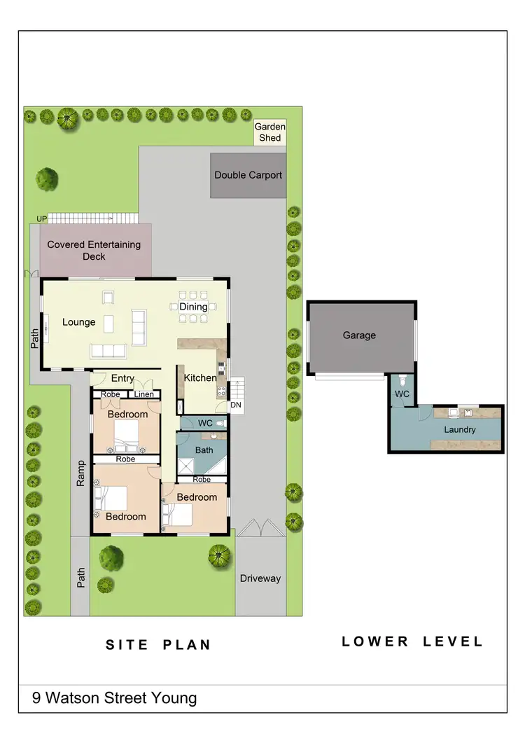 Floorplan of Homely house listing, 9 Watson Street, Young NSW 2594