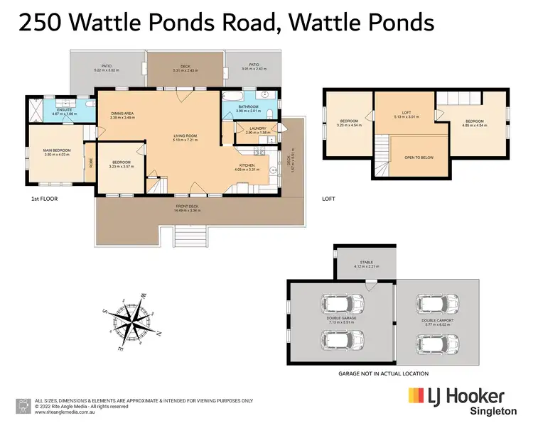 Floorplan of Homely rural property listing, 250 Wattle Ponds Road, Singleton NSW 2330