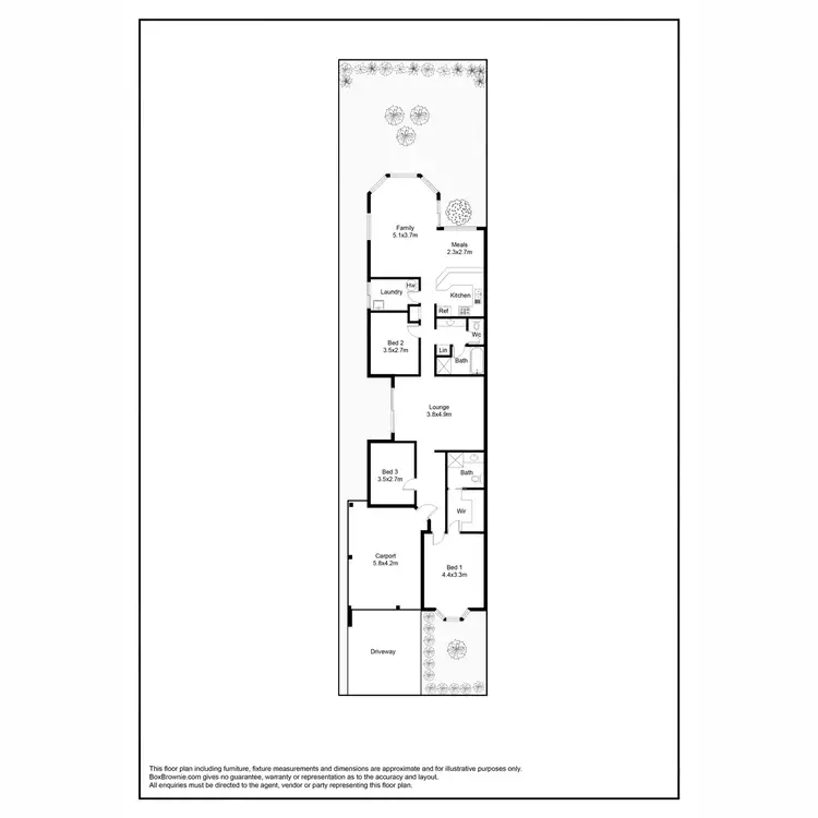 Floorplan of Homely house listing, 5A St Albans Terrace, Semaphore Park SA 5019
