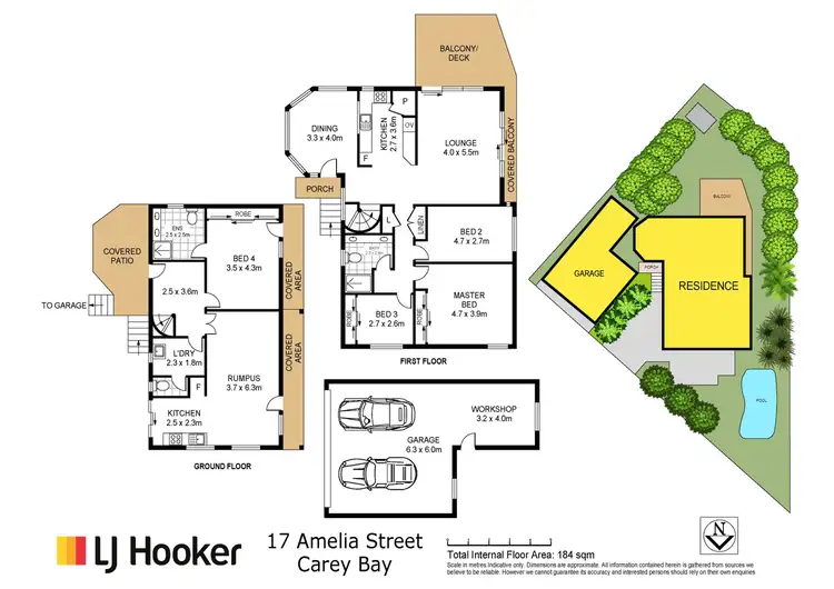 Floorplan of Homely house listing, 17 Amelia Street, Carey Bay NSW 2283