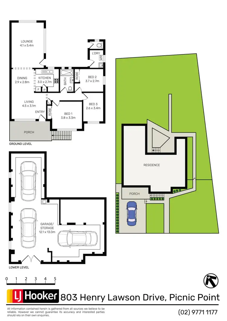 Floorplan of Homely house listing, 803 Henry Lawson Drive, Picnic Point NSW 2213