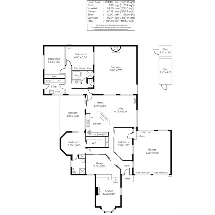 Floorplan of Homely house listing, 29 Antigua Grove, West Lakes SA 5021