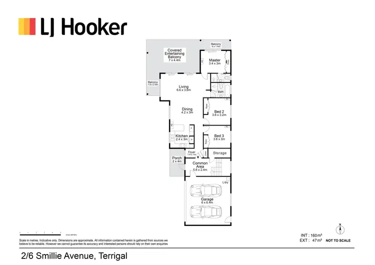 Floorplan of Homely unit listing, 2/6 Smillie Avenue, Terrigal NSW 2260