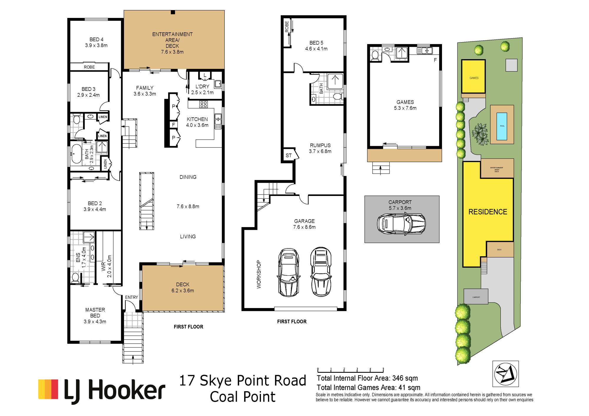 Floorplan of Homely house listing, 17 Skye Point Road, Coal Point NSW 2283