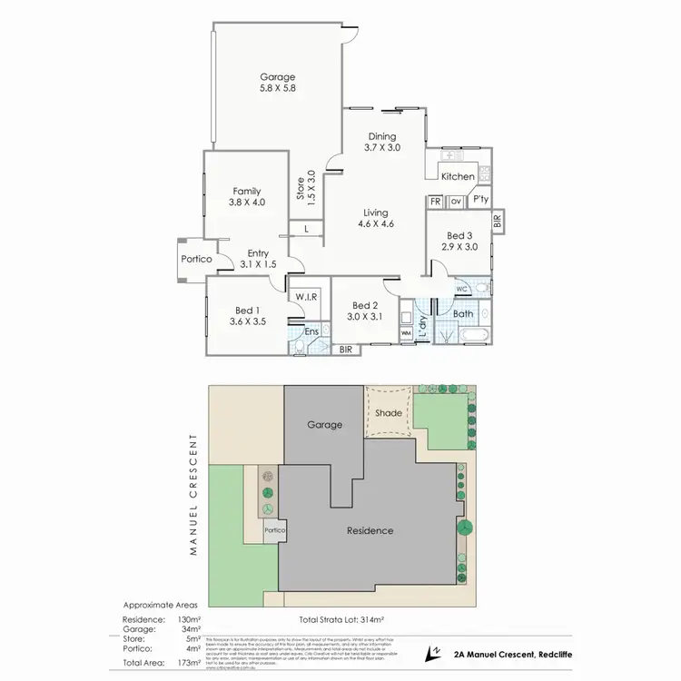 Floorplan of Homely house listing, 2a Manuel Crescent, Redcliffe WA 6104