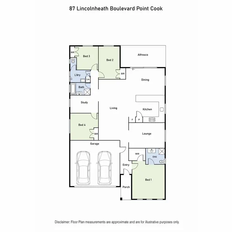Floorplan of Homely house listing, 87 Lincolnheath Boulevard, Point Cook VIC 3030