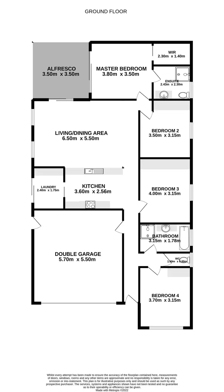 Floorplan of Homely house listing, 3 Troon Avenue, Heddon Greta NSW 2321