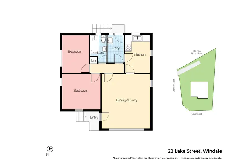Floorplan of Homely house listing, 28 Lake Street, Windale NSW 2306