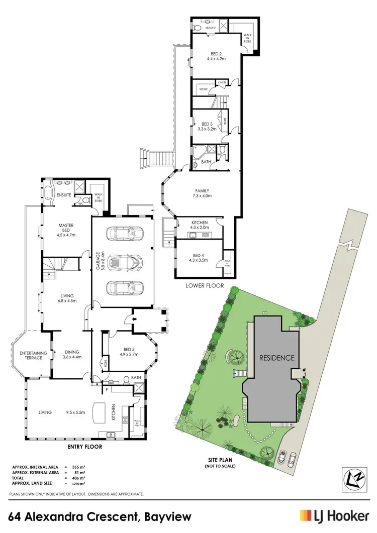 Floorplan of Homely house listing, 64 Alexandra Crescent, Bayview NSW 2104