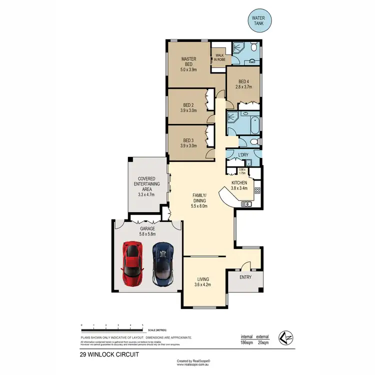 Floorplan of Homely house listing, 29 Winlock Circuit, Warner QLD 4500