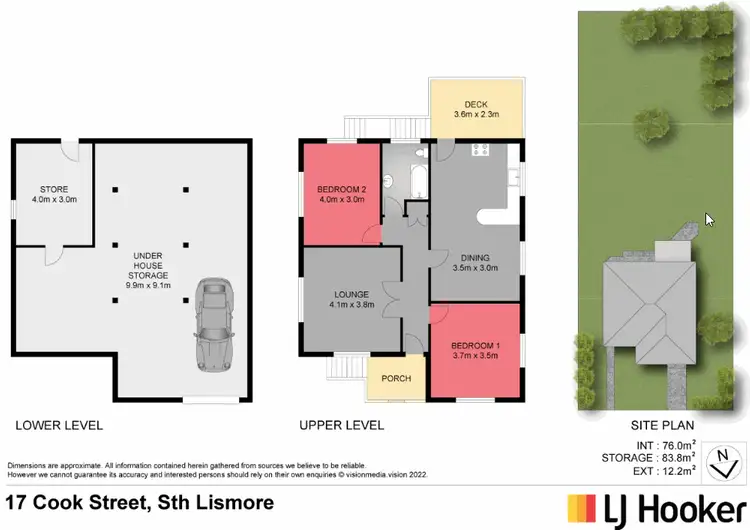 Floorplan of Homely house listing, 17 Cook Street, South Lismore NSW 2480