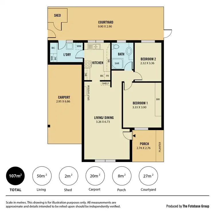 Floorplan of Homely unit listing, 3/7 Jackson Street, Magill SA 5072