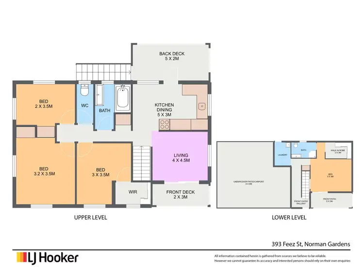 Floorplan of Homely house listing, 393 Feez Street, Norman Gardens QLD 4701