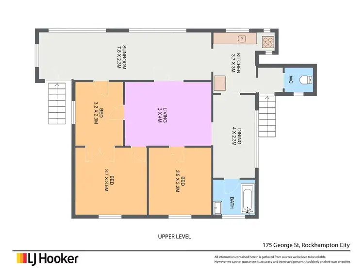 Floorplan of Homely house listing, 175 George Street, Rockhampton City QLD 4700