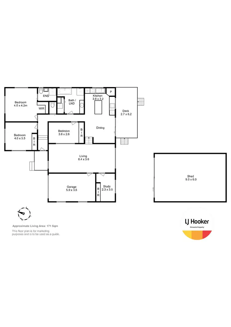 Floorplan of Homely house listing, 31 Raynors Road, Midway Point TAS 7171