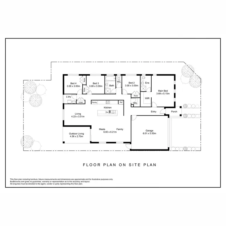 Floorplan of Homely house listing, 12 Stanmore Crescent, Wyndham Vale VIC 3024