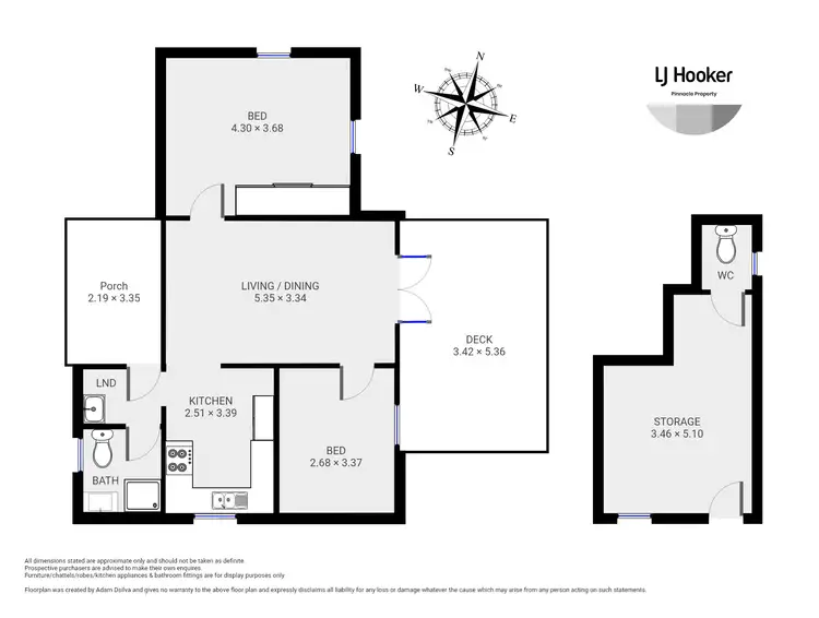Floorplan of Homely house listing, 23 Wendourie Parade, Austins Ferry TAS 7011