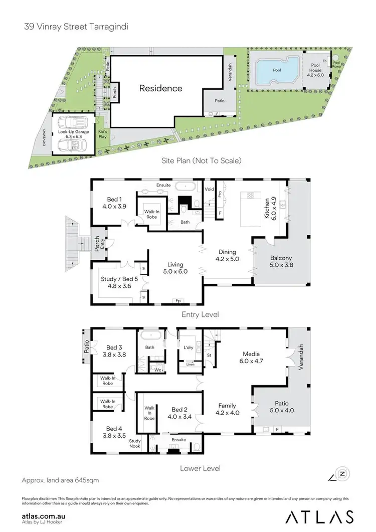 Floorplan of Homely house listing, 39 Vinray Street, Tarragindi QLD 4121