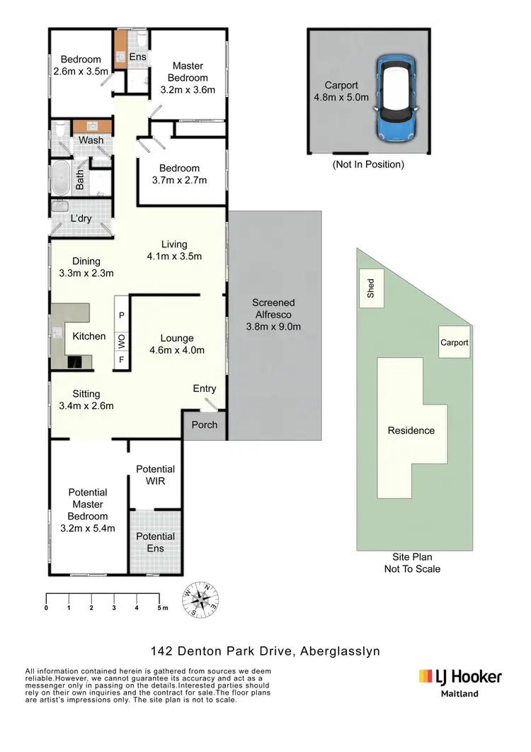 Floorplan of Homely house listing, 142 Denton Park Drive, Aberglasslyn NSW 2320