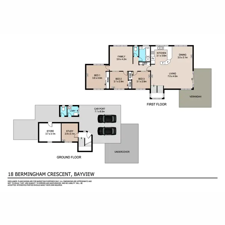 Floorplan of Homely house listing, 18 Bermingham Crescent, Bayview NT 820
