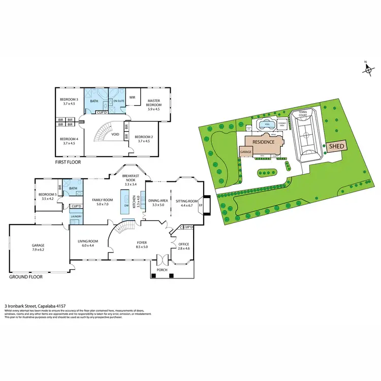 Floorplan of Homely house listing, 3 Ironbark Street, Capalaba QLD 4157