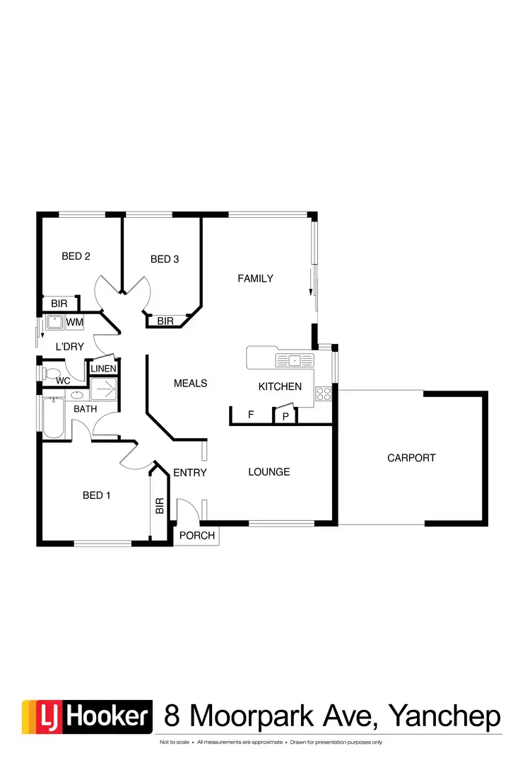 Floorplan of Homely house listing, 8 Moorpark Ave, Yanchep WA 6035