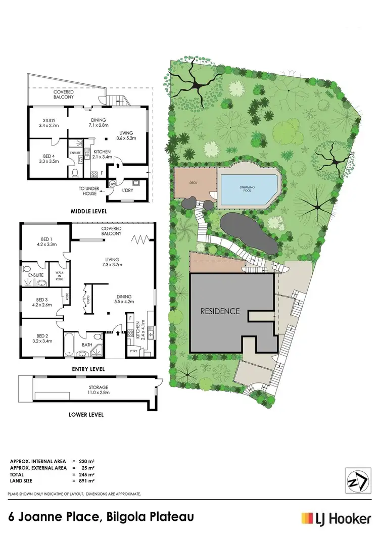Floorplan of Homely house listing, 6 Joanne Place, Bilgola Plateau NSW 2107