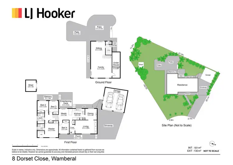 Floorplan of Homely house listing, 8 Dorset Close, Wamberal NSW 2260