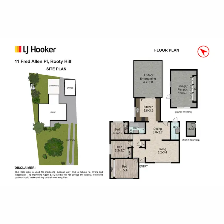 Floorplan of Homely house listing, Address available on request
