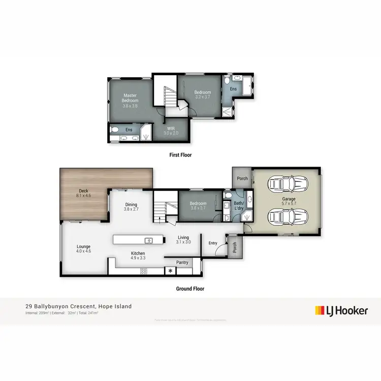 Floorplan of Homely house listing, 29 Ballybunyon Crescent, Hope Island QLD 4212