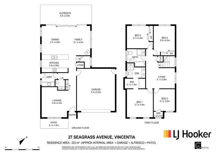 Floorplan of Homely house listing, 27 Seagrass Avenue, Vincentia NSW 2540