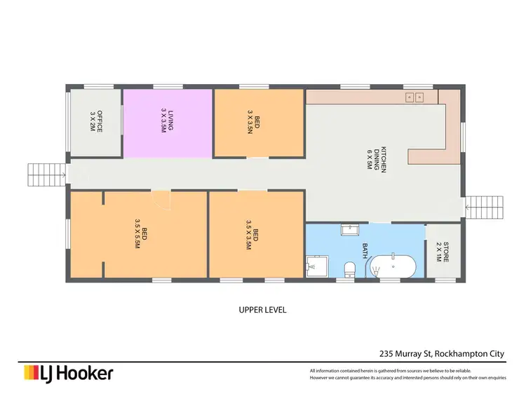 Floorplan of Homely house listing, 235 Murray Street, Rockhampton City QLD 4700