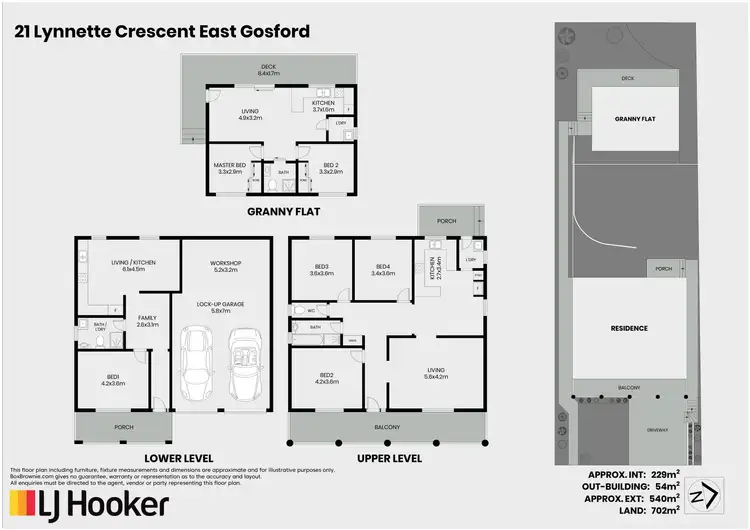 Floorplan of Homely house listing, 21 Lynnette Crescent, East Gosford NSW 2250