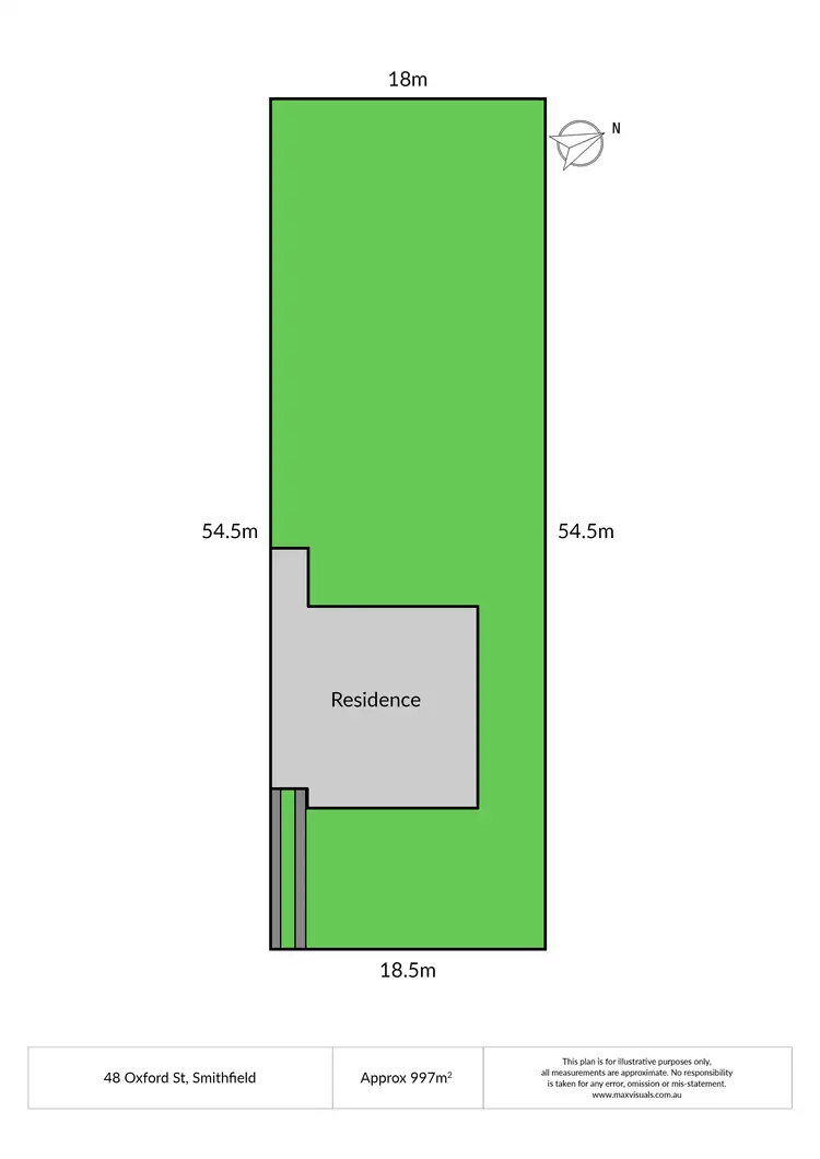 Floorplan of Homely house listing, 48 Oxford Street, Smithfield NSW 2164