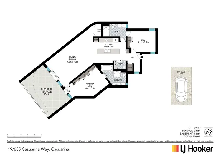 Floorplan of Homely unit listing, 19/685 Casuarina Way, Casuarina NSW 2487