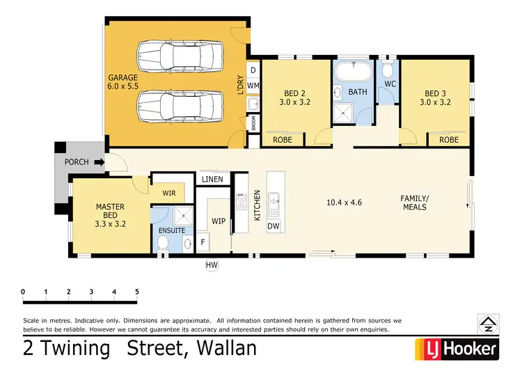 Floorplan of Homely house listing, 2 Twining Street, Wallan VIC 3756