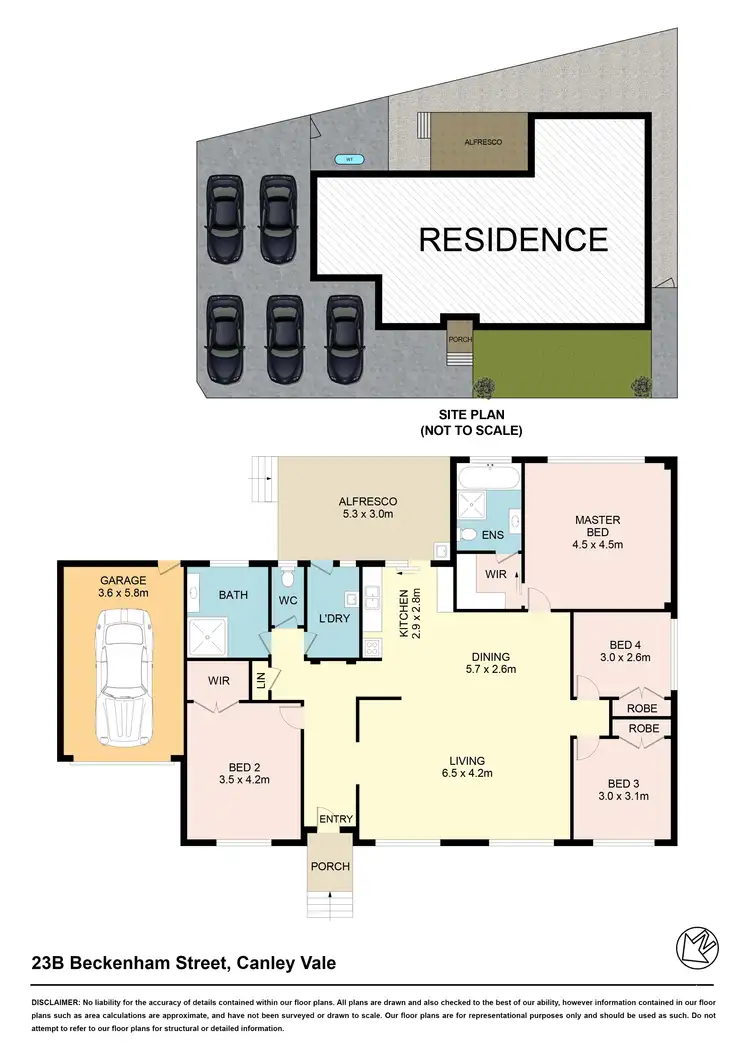 Floorplan of Homely house listing, 23B Beckenham St, Canley Vale NSW 2166